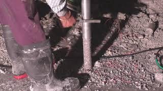 Core Extraction and Testing of cores of Shotcrete.