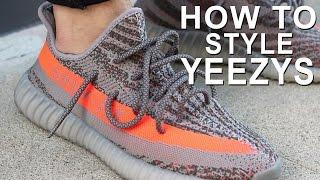 HOW TO WEAR YEEZYS | HOW TO STYLE YEEZY BOOST 350's |  Alex Costa