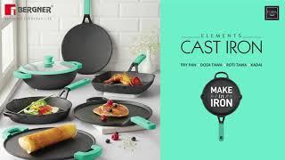 Bergner India - Elements Cast Iron - Fry pan