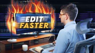 5 Video Editing HACKS To Edit 20X FASTER!