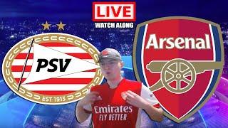 PSV vs ARSENAL LIVE Football Watchalong with Jamzor