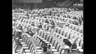 Генеральная Ассамблея ООН обсуждает вопросы разоружения (1964 г.)