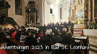 Adventsingen 2023 in Bad St. Leonhard