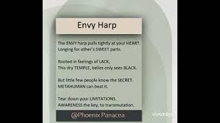 Envy Harp - Poem by Healing Hoai-Linh  @phoenixpanacea5419