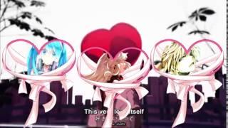 [DECO27] Streaming Heart [Miku, Len, Mayu]