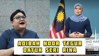 Adibah Noor Betulkan Ucapan Bahasa Inggeris YB.. Jom Belajar..