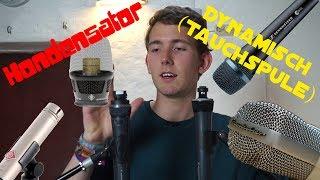 Dynamisches vs. Kondensatormikrofon - Was für was? | Dreiseiltechnik sagt's!