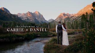 They traveled 2,000 miles to where they've never been to get married. | Redfish Lake Idaho Elopement