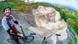 48 YEAR OLD BMXER MADE SKATEPARK IN THE MOUNTAINS!