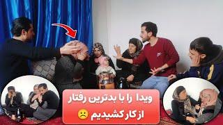 کمره مخفی که در آخر ویدا جان و بی بی جان هر دو به گریه آمدن واقعا نمیخاستیم تا این حد ناراحت بسازیمش