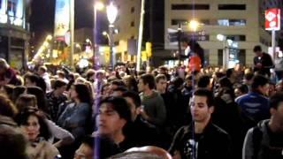 La Rambla / FC Barcelona Fans Celebration 3.05.2011