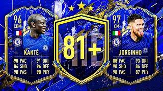 2 TOTY'S IN 1 PACK!  81+ x11 MIDFIELDER PACKS & PRIME PACKS - FIFA 22 Ultimate Team