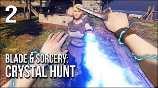 Blade & Sorcery: Crystal Hunt | Part 2 | Tiny Knife Boy vs Lightning God!