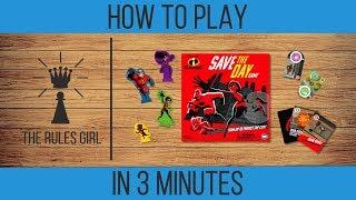 How to Play The Incredibles Save the Day in 3 Minutes - The Rules Girl