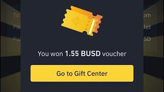 Get FREE $1.55 BUSD ON BINANCE  for free. Hot Offer!!!