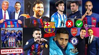 Messi Green Light RECEIVED| Amrabat Signing PRIORITY| Jordi Alba DEPARTURE| Raphinha EXIT Plan