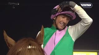 Incredible performance! Frankie Dettori strikes aboard Elite Power in the Riyadh Dirt Sprint!