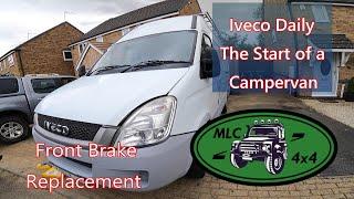 Changing the Dodgy brakes on my Iveco Daily