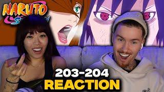 SHE'S KIND OF A FREAK...  | Naruto Shippuden Reaction Ep 203-204