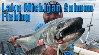 Salmon Fishing Charter Boat - Winthrop Harbor, IL Lake Michigan