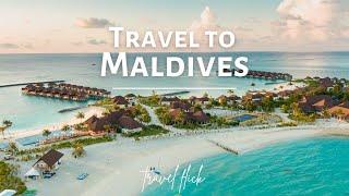 Maldives Island Magic: A Scenic Journey 4K || TRAVEL FLICK