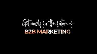 B2B Marketing Exchange 2024 - Teaser Video