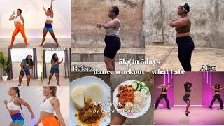 I tried losing 5kg with 5 different famous dance workout YouTubers in 5 days + what I ate