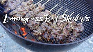 Delicious Lemongrass Beef Skewers | Cambodian Beef Sticks Recipe!