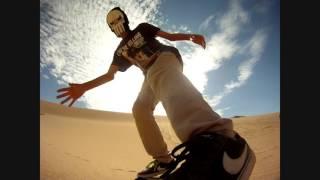 Sandboarding with friends