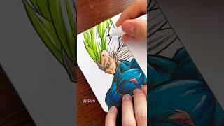 [ASMR] Drawing Adult Vegeta Super Saiyan 3 - Dragon Ball Daima | WyRich