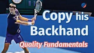Learn from Novak Djokovic's Backhand: Checkpoint Tutorial