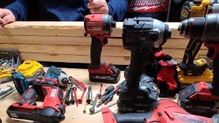 Tool Test LIVE DeWalt Makita Miwaukee Flex Skil