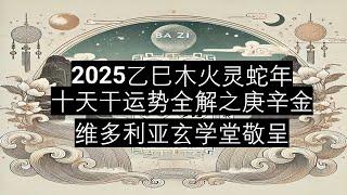 2025乙巳年十天干运势详解之庚辛金