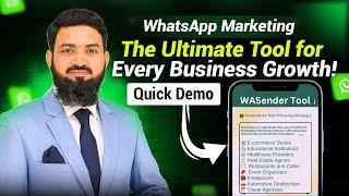 The Ultimate Marketing Tool For Every Business | WA Sender