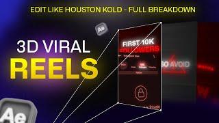 How to Edit like Houston Kold to go Viral - After Effects Tutorial