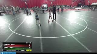 56 Lbs Round 1 - Gabriel Jasso, MN Vs Kinnick Smit, SD A023