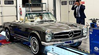 Testing Mercedes Benz Classic 280 SL Pagoda - Hand-Built Restored Motor Classic Hungary