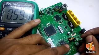 تصليح بوردة  روتر متوقف عن العمل ||   Dead Router repair