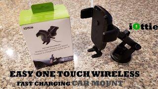 iOttie EASY ONE TOUCH WIRELESS FAST CHARGING DASHBOARD AND WINDSHIELD MOUNT