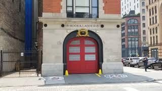 NEW YORK TODAY: A Walk around Firehouse|Hook&Ladder Company 8 Known as the Ghostbusters Headquarters