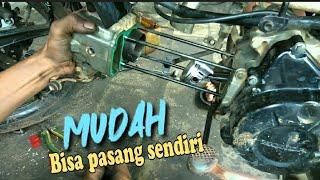 Cara bongkar pasang blok silinder head motor absolute Revo ganti ring piston