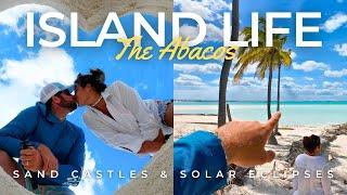 Solar Eclipse on a Beach in The Bahamas | TREASURE CAY