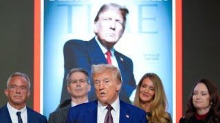 Donald Trump named Time Magazine's 2024 Person of the Year