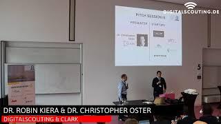 Dr. Robin Kiera (Digitalscouting.de) & Dr. Christopher Oster (CEO of Clark) at the GIR 2018