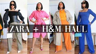 HUGE NEW IN ZARA + H&M + MANGO SPRING/SUMMER 2022 TRY ON HAUL