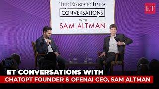 ET Conversations with ChatGPT founder: Sam Altman on fears from AI and more | Full video