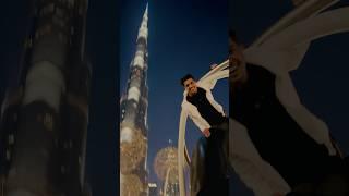 Burj khalifa view #sameerskater #shorts #viral #sports #downtown #skater #inline