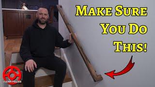 Making DIY Stair Handrails the Right Way