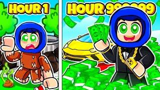 Roblox BUT YOU GET 1+ MONEY EVERY SECOND !!