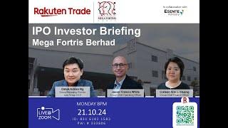 Rakuten Trade Ideas Webinar - Mega Fortris Berhad